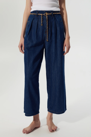 dark blue denim