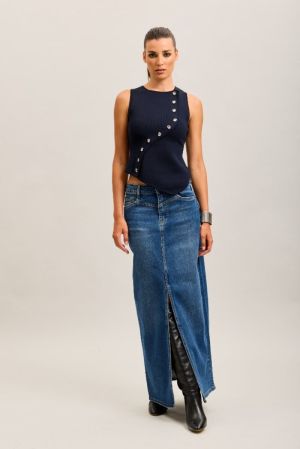 blue denim
