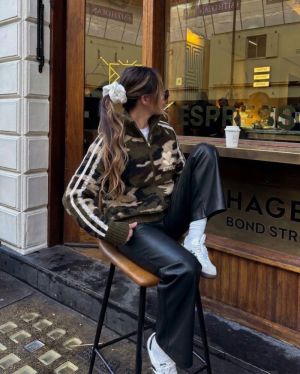 gilet maille a bande militare militare